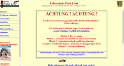 Desktop Screenshot of fahrschule-loehr.de